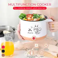 ЕС 220 В мини многофункциональная электрическая кухонная машина один/двухслойная горячий горшок мульти электрическая рисоварка