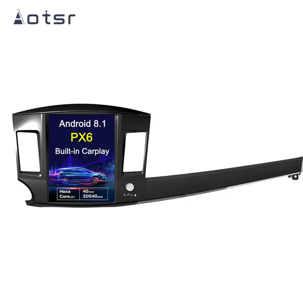 

12.1" Tesla style Android 8.1 Car GPS Navigation For Mitsubishi Lancer 2007-2017 Head Unit Multimedia Player Radio Tape Recorder