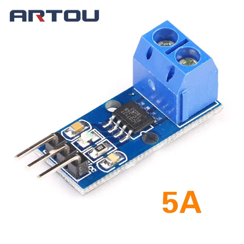 Новый модуль датчика тока 5А ACS712 для arduino | Электронные компоненты и