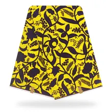 Дизайн Анкара голландская настоящая восковая Ткань 6 ярдов DIY швейная африканская настоящая печатная восковая ткань для женщин Свадебное платье