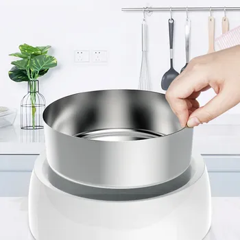 

Stainless Steel Heated Dog Feeder Indoor Outdoor Round Food Water Bowl Smart Thermal Feeding Device Non-Slip Dog Bowl For Dogs