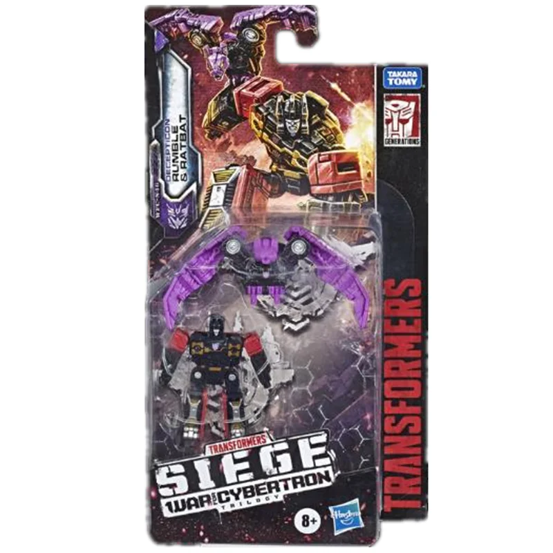 Hasbro Трансформеры Робот-машина игрушки Siege Finale Cybertron мини-воин лента летучая мышь эльф боевой отряд экшн детская игрушка-фигурка