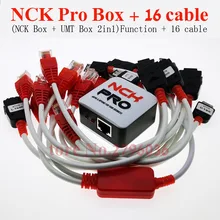 Последняя версия NCK PRO 2 BOX(NCK BOX+ UMT BOX) 2 в 1 Функция+ 16 кабель