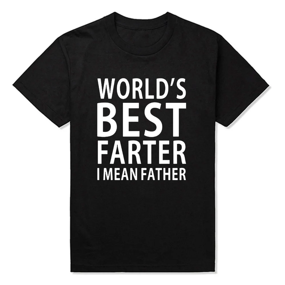 Новый летний Стиль Миры лучший фартер футболка I Mean Father Забавный подарок для пап