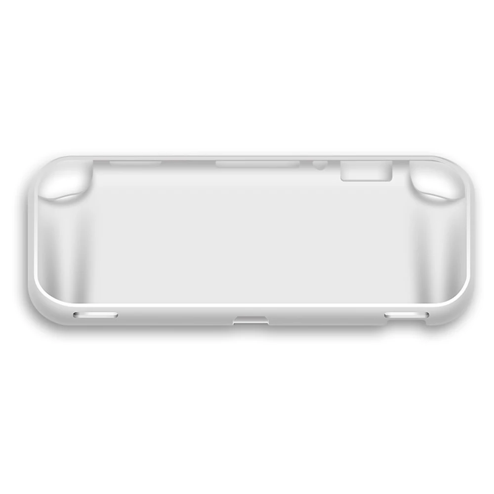 Мягкий защитный чехол из ТПУ для nintendo switch lite, мягкий прорезиненный защитный чехол с матовой текстурой, защитный чехол - Цвет: Бесцветный
