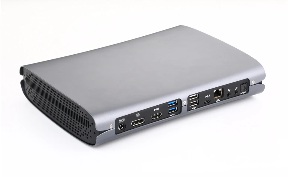  Eglobal fan mini pc 6usb Intel Core i7 6700HQ up to 3.5GHz gaming computer DDR4 32GB Type-C DP HD L