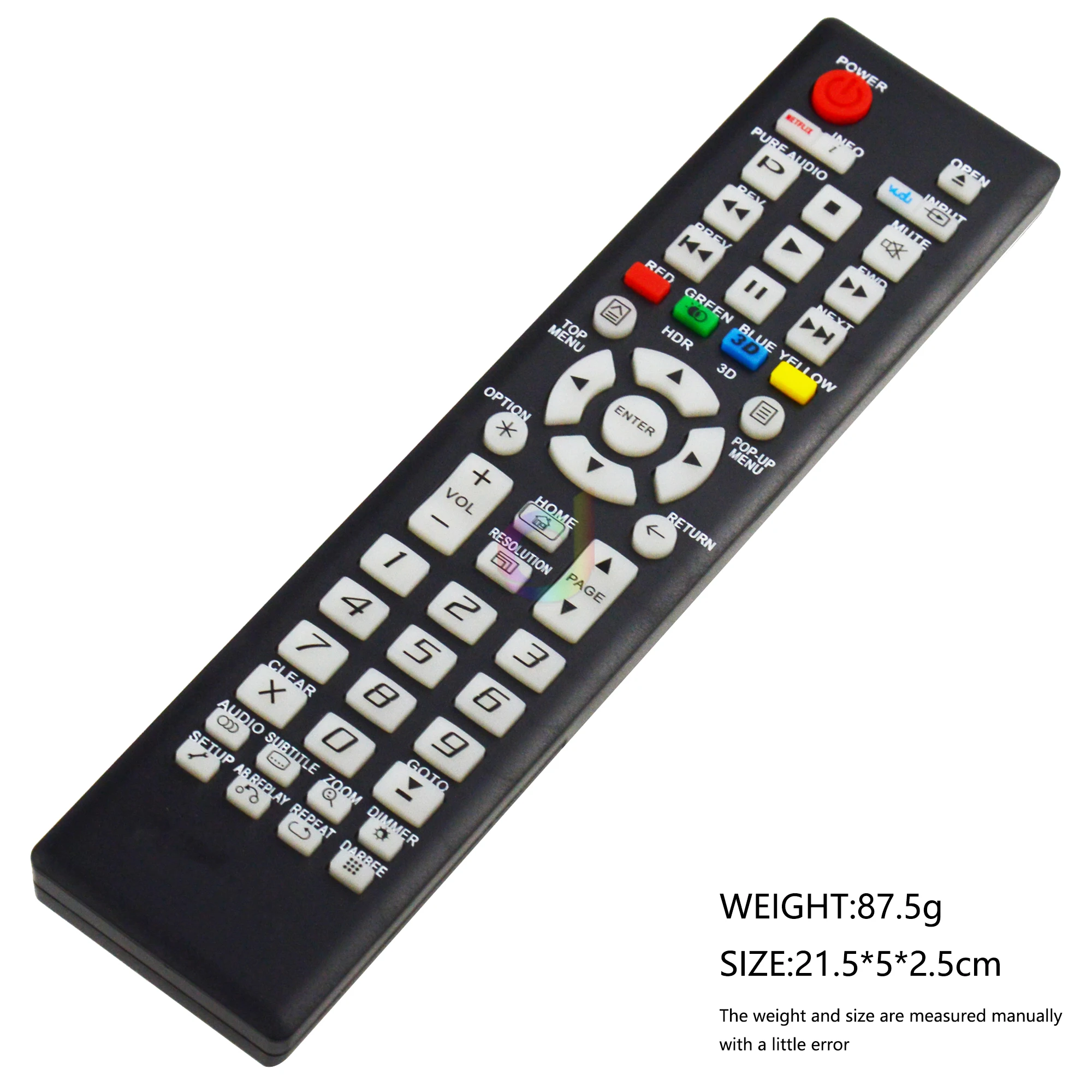 Remote Control for Oppo BDP-80 BDP-83 3D Blu-ray BD DVD Disc Player