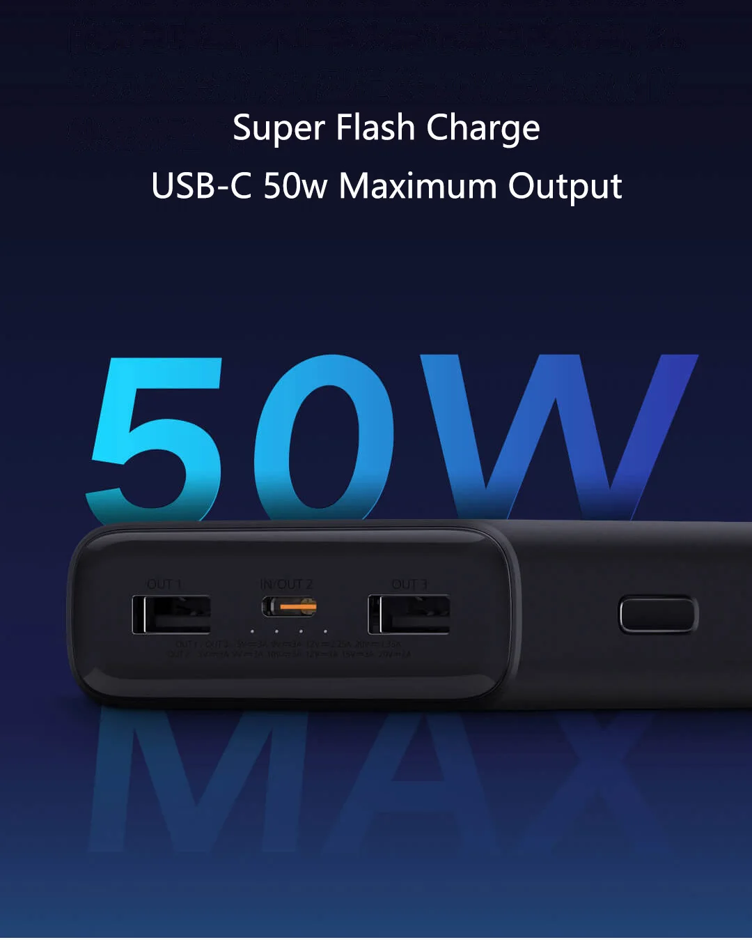 Xiaomi Youpin Xiaomi power Bank 3 Поддержка мобильного телефона Xiaomi супер вспышка зарядка Быстрая зарядка ноутбуки три порта 74wh Емкость
