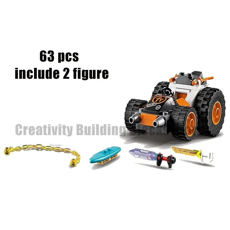 

new Ninja Movie Serices 11482 Chariot block model set Building Blocks Bricks Toy kids toys birthday gifts