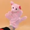 Кукла Младенческая Детская игрушка розовый слон животные пальчиковые куклы рука перчатка пальчиковая рука животное милая игрушка подарок для детей