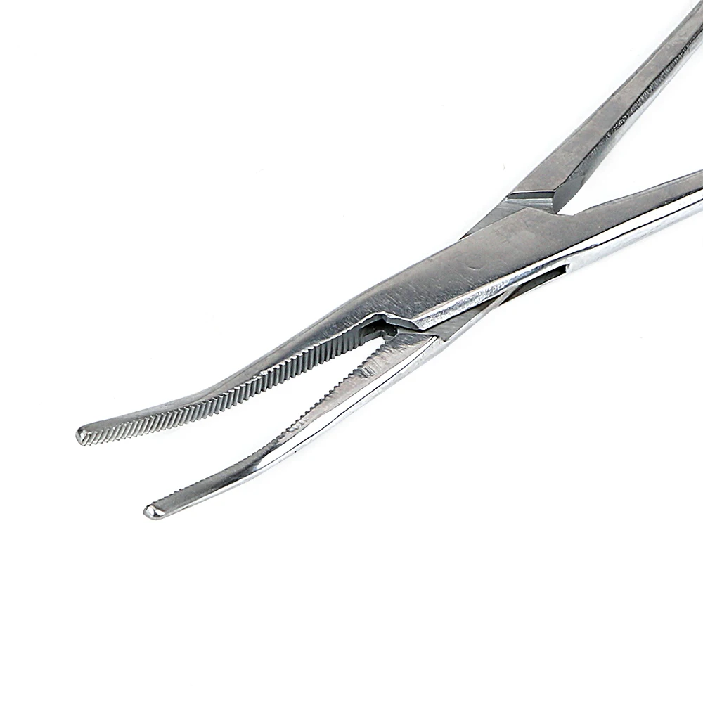 DIYWORK Pet Hair Clamp Epilation Tools Curved/Straight 14cm 16cm 18cm 20cm Fishing Locking Pliers Hemostatic Forceps Hand Tool 2