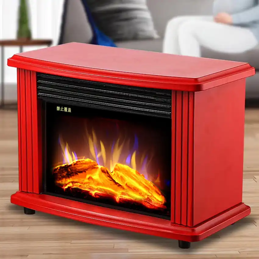 Retro Electric Fireplace