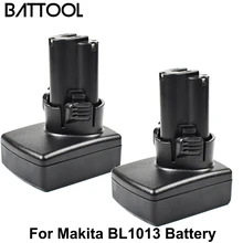 

Replacement Battery Battery For Makita BL1013 10.8V 4000mAh BL1013 Lithium BL1014 BL1015 Rechargeable Power Tools Battery