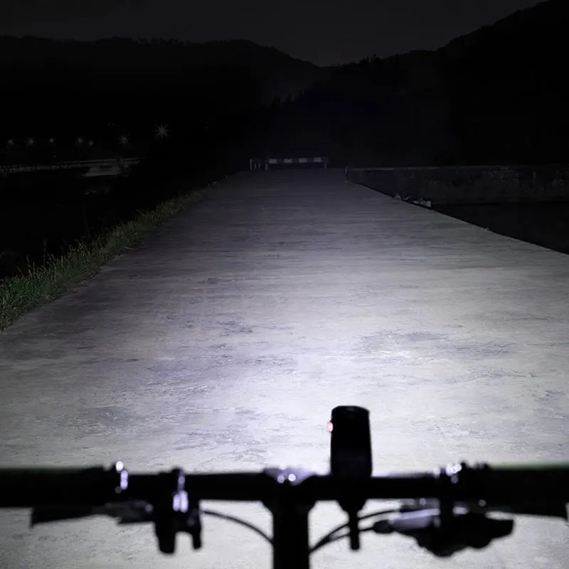 Excellent ROCKBROS USB Charge Bicycle Light Rainproof Bike Headlight Flashlight MTB Road Cycling Front Lamp Outdoor Night-riding Equipment 4