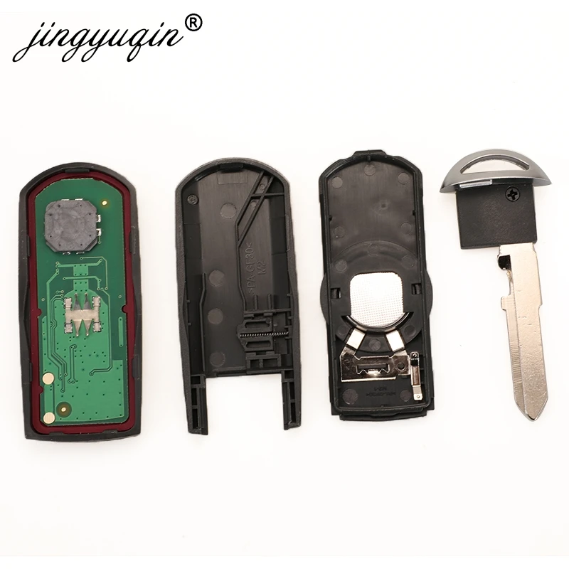 JINGYUQIN 315MHZ ID49 CHIP SKE13D-01 SKE13D02 2/3/4BTN SMART REMOTE KEY FOB FOR MAZDA 3 6 MX-5 MIATA 2013-2019 MITSUBISHI SYSTEM