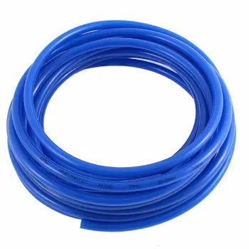 

5mm x 8mm Flexible Air Compressor Tubing Tube PU Pipe Hose Blue 7.8M 26ft Long
