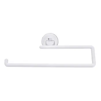 

Kitchen Accessories Storage Holder Vacuum Sucker Paper Towel Rack Adhesive Bathroom Towel Shelf Wall Hanging Roll Paper Rack