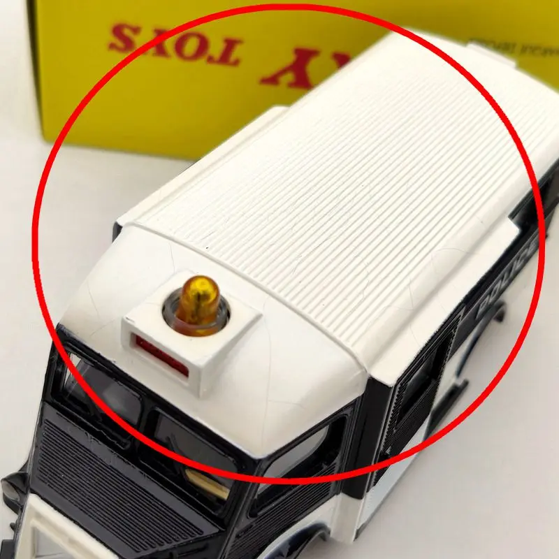 Атлас 1:43 игрушки Dinky 566 Citroen реальвус машина полиции помощь модели Deicast игрушечные