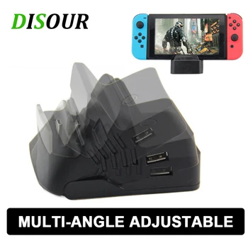 

Adjustable Bracket Charging Dock Stand For Nintend Switch HDMI Charging Dock Station HDMI Video Conversion Charging Charger Base