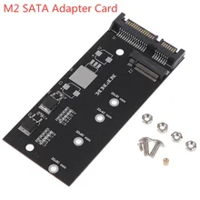 1 conjunto de alta eficiência m.2 nvme ssd converter adaptador cartão nvme/ahci atualizado kit para sata revisão i/ii/iii (1.5/3.0/6.0 gbps)