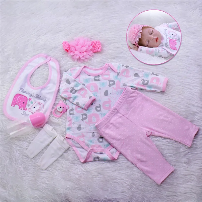 Полностью силиконовые куклы reborn baby 2" новорожденный поддельный Новорожденный ребенок настоящая живая кукла, подарок для девочки bebes reborn кукла npk