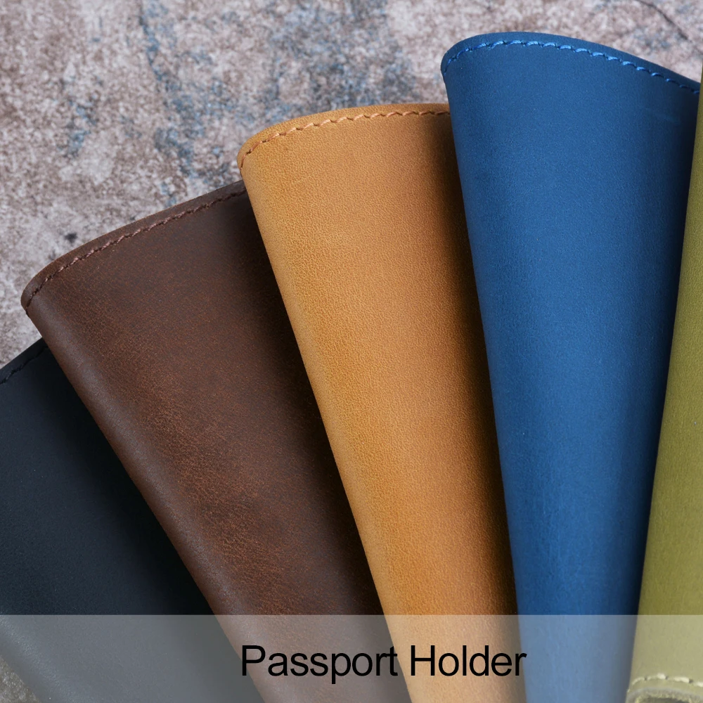 Fromthenon Couro Vintage Passaporte Titular Notebook Cover Case Documento Viagem Coreano Bolso do Negócio Air Ticket Estojo Protetor - Imagem 3