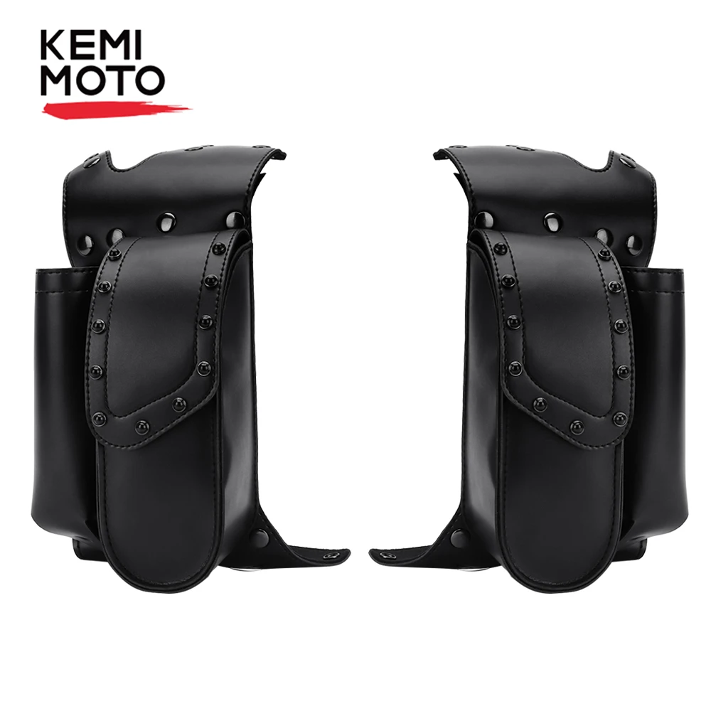 leather crash bar bags