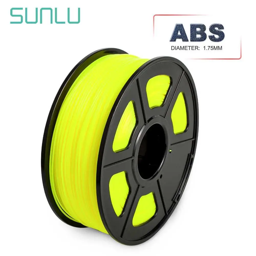 SUNLU ABS 3D-принтеры нити отличное устойчив к механическому воздействию сублимации заготовки для 3d ручка SL-300/SL300A 1,75 мм 1 кг/рулон