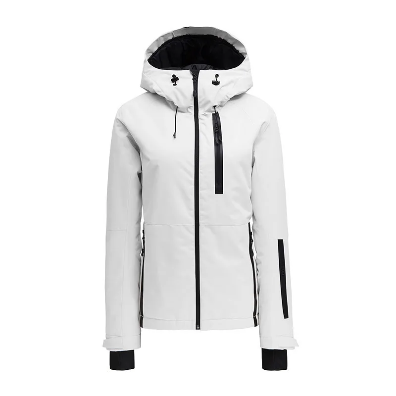 30 градусов Открытый Сноубординг водонепроницаемый пропускающая воздух лыжная куртка для мужчин и женщин лыжная куртка полный резиновый уплотнитель сохраняет тепло ветровка