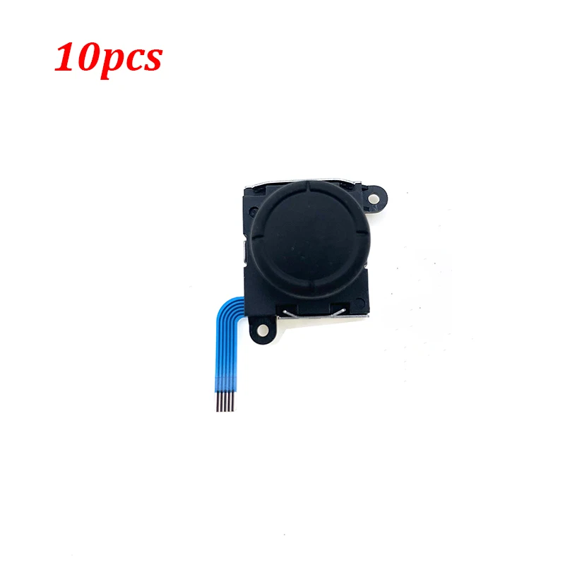 10PCS Analog joystic 3D Джойстик для NS Joy Con shand переключатель левый и правый аналоговые палочки Замена для Joy Stick Аксессуары для ремонта регулятора+ Инструменты - Цвет: 10PCS Analog joystic