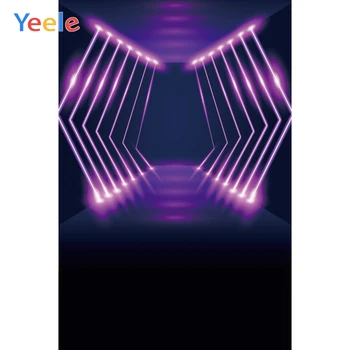 

Science Fiction Tunnel Light Effect Abstract 3D Pattern Baby Birthday Photo Background Photography Backdrop Photo Studio
