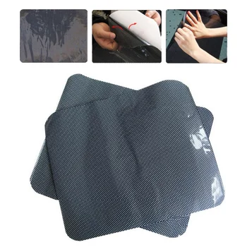 

Two Pairs Electrostatic Vehicle Side Window Windshield Sunshade Stickers Adhesive Decals for Heat Sun UV Ray Shield Protection