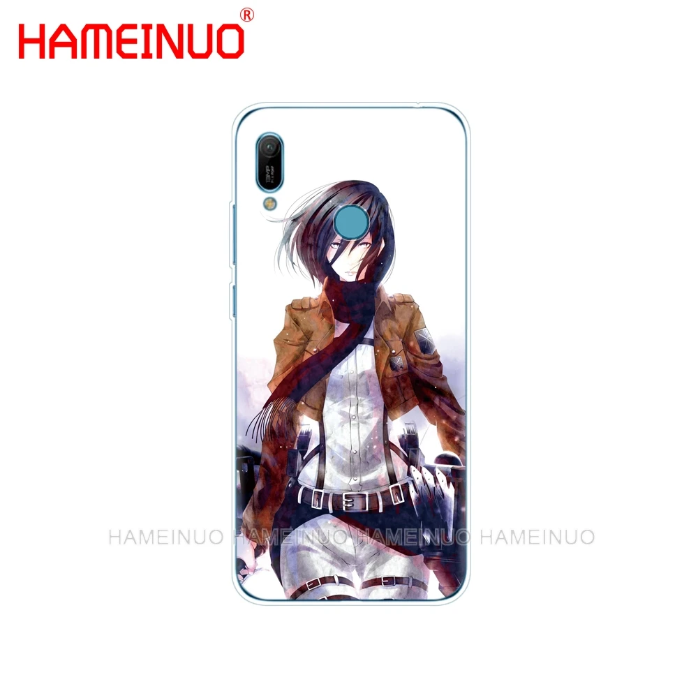 Силиконовый чехол для телефона huawei Y5 Y6 Y7 Y9 PRO PRIME honor 8s 8a 20 LITE PRO 10i view 20 V20 Attack On Titan anime - Цвет: 50264