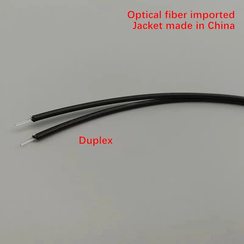 POF plastic optical fiber telecom 2.2*1.0 HFBR-RUS/EUS500Z optical fiber imported,jacket Chinese made 10mtr