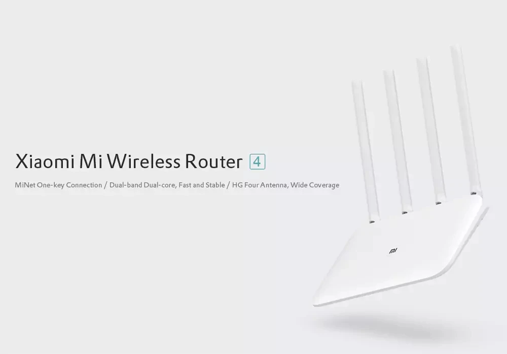 Xiao mi Wi-Fi роутер 4 Wi-Fi ретранслятор 1167 Мбит/с двухдиапазонный двухъядерный 2,4G 5 ГГц 802.11ac четыре антенны управление приложением беспроводные роутеры