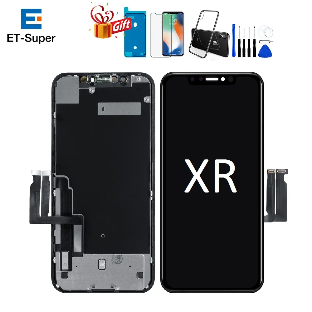 Original Screen for iPhone XR LCD Display A2105 A1984 A2108 A2106 Perfect 3D Touch Face ID