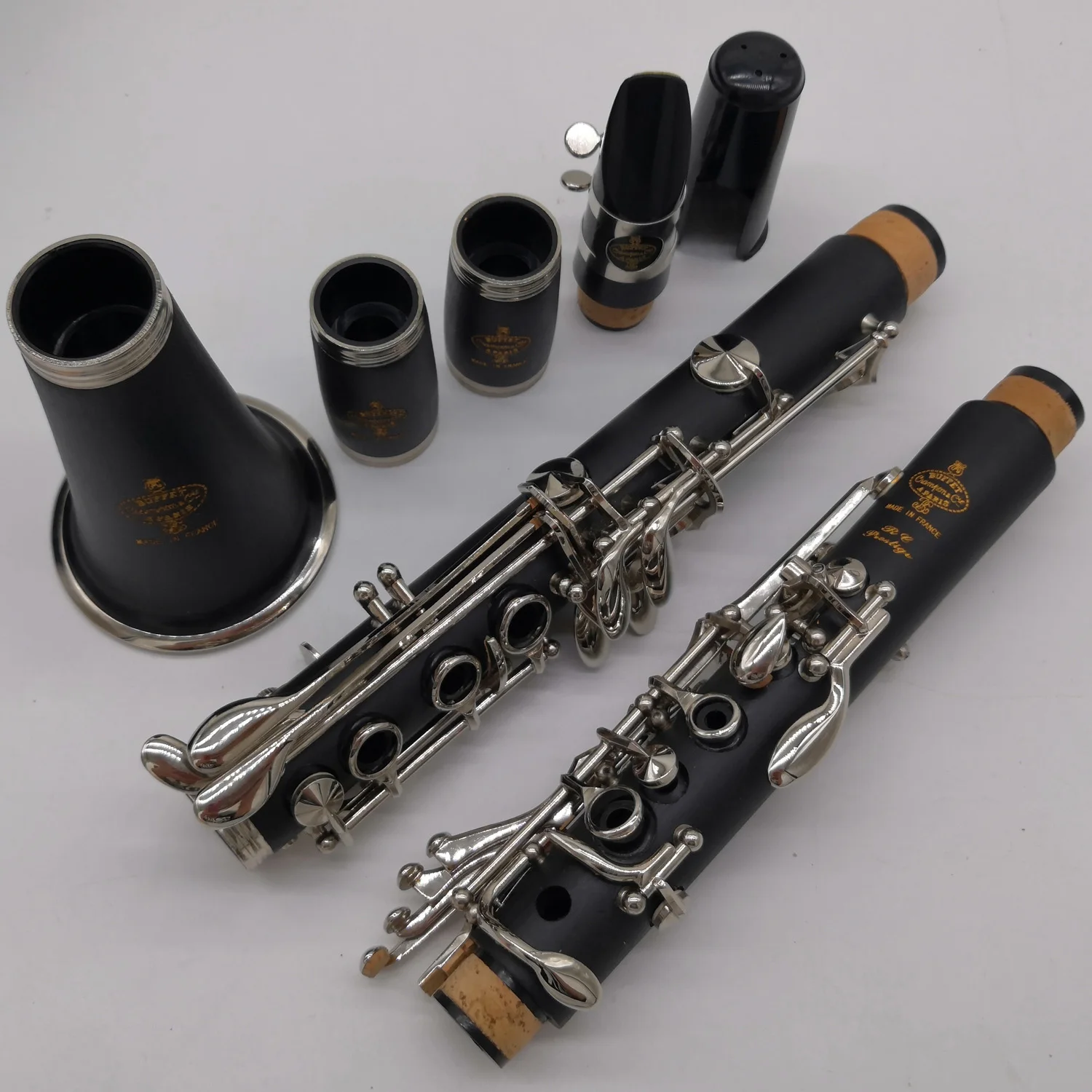 Professional Wood Clarinet RC PRESTIGE Mouthpiece Sandalwood Ebony Professional Clarinet Bb Student Model Bakelite