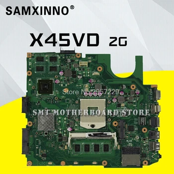 

For Asus X45VD REV 2.0 motherboard X45V laptop mainboard GT610M With 2GB RAM Slots tested well 100% test Ok S-6