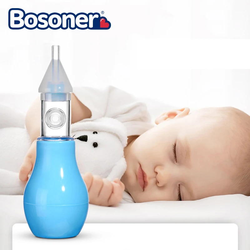 Младенческие Силиконовые носовые аспираторный насос новорожденных холодной