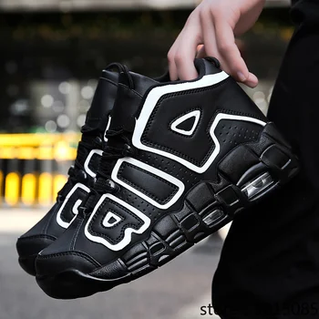 

Fashion Brand Sneakers Men High Quality Lace-up air cushion Shoes top Male Footwear Casual Black Sneaker