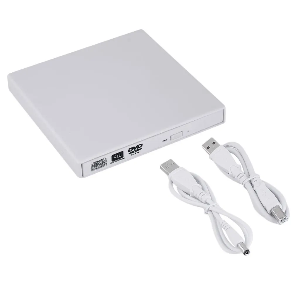 

Wholesale USB 2.0 External CD+-RW DVD+-RW DVD-RAM Burner Drive Writer For Laptop PC Newest black