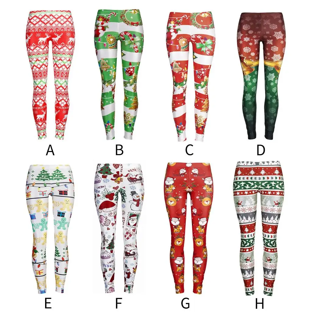 Fashion Skinny Christmas Leggings 