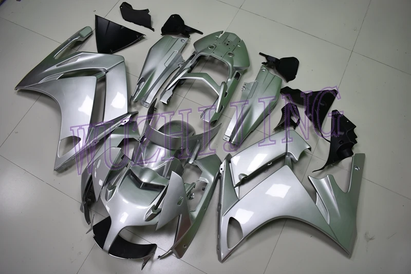 Кузов FJR1300 2007 Обтекатели 06 07 Серебряный для YAMAHA FJR 1300 2006 2013|Полные комплекты