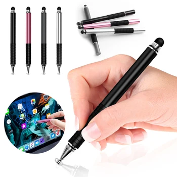 

For Table 2 in 1 Multi-Functional Drawing Pencil Touch Screen Capacitive Stylus Precise Stylus Pen For Tablet PC And SmartPhone