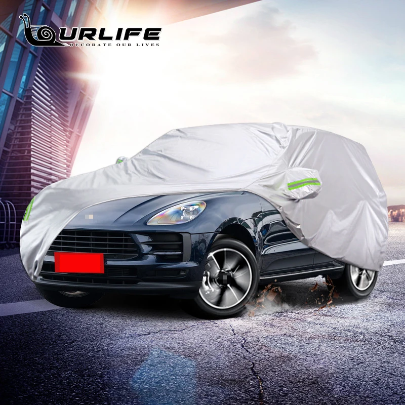 Full Car Cover SUV Anti UV Rain Sun Snow Frost Oxford cloth Cover Sunshade  Dustproof For Porsche Macan Accessories