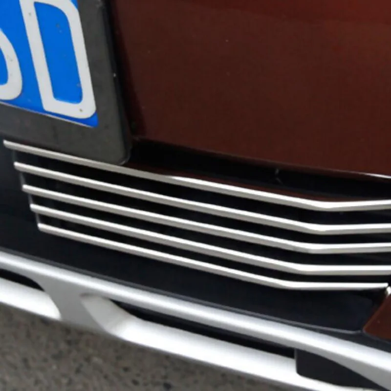Tonlinker наружные передние гоночные грили, наклейки для peugeot 3008-19, автомобильный Стайлинг, 10 шт., наклейки из нержавеющей стали