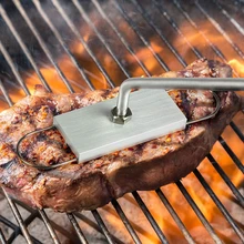 Bbq Barbecue Branding Iron Handtekening Naam Markering Stamp Tool Vlees Steak Burger 55 X Brieven En 8 Ruimtes Bakkerij Accessoires