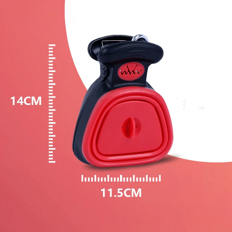 Собака складывающийся туристический корма Совок силиконовые Пластик Pooper Scooper чистый Палочки Косметика Кисть очиститель с подстилкой для промо-акций нашивками Perros товары