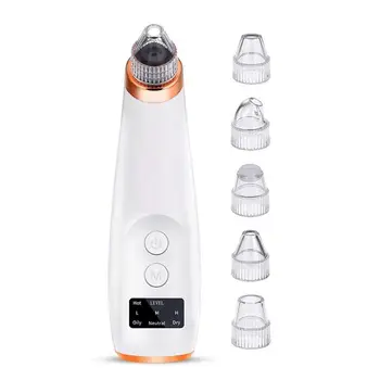 

Suction Blackhead Remover Vacuum Nose Cleaner With Warm Compress Beauty Acne Removal Tools Face Deep Pore Cleaner Skin Care Tool