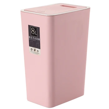 

Bin Nordic Dustbin Plastic Waste Bin Home Office Trash Can Garbage Bin Dust Bin Plastic Storage Bucket